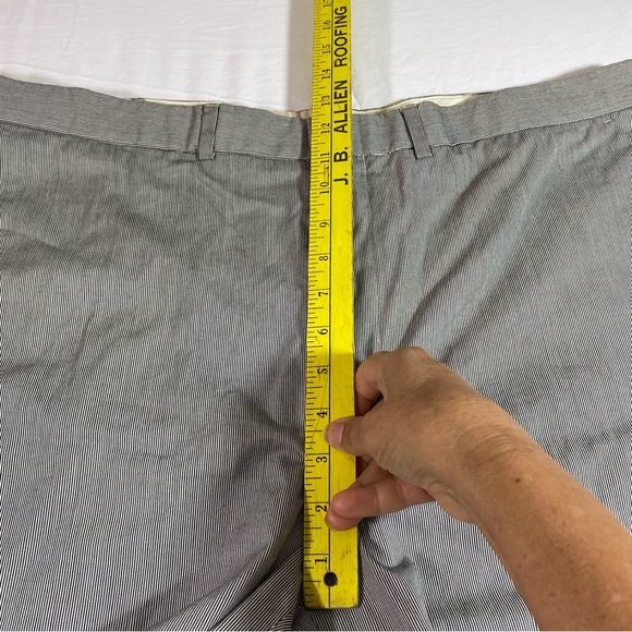 Polo Golf Ralph Lauren Shorts Flat Front Pin Stripe Pockets Men Shorts Size 42 - Picture 7 of 13